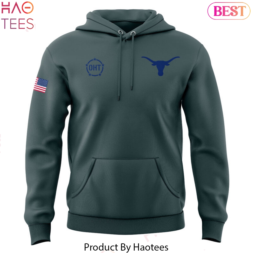 2024 Military Appreciation Texas Longhorns Design Hoodie 2024 Military Appreciation Texas Longhorns Design Hoodie