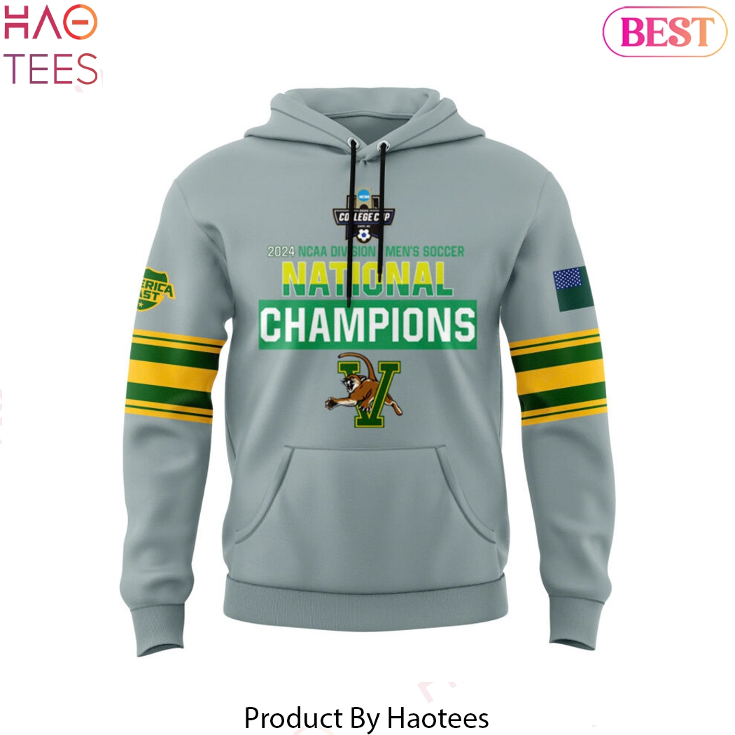2024 NCAA Men Soccer Champions Vermont Catamounts Hoodie 2024 NCAA Men Soccer Champions Vermont Catamounts Hoodie