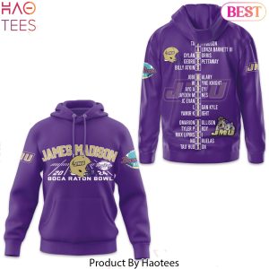 2024 Raton Bowl James Madison Dukes Design Hoodie