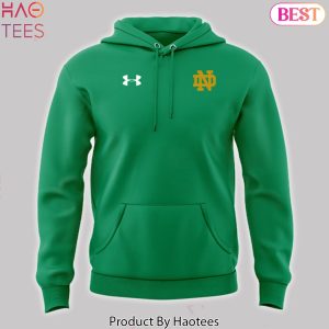2024 Wear Green Notre Dame Fighting Irish Basketball Design Hoodie