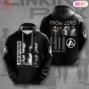 2025 Linkin Park From Zero Black Hoodie