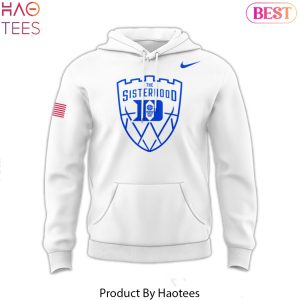 50 Year 1975-2025 Duke Blue Devils Women Basketball The Sisterhood Special Design Hoodie – White