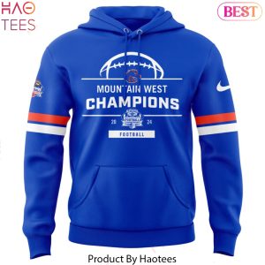 Boise State Broncos 2024 Mountain West Conference Champions Back To Back Hoodie