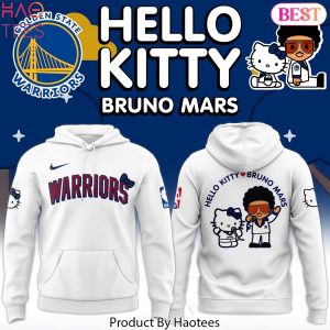 Bruno Mars And Hello Kitty – Golden State Warriors Hoodie