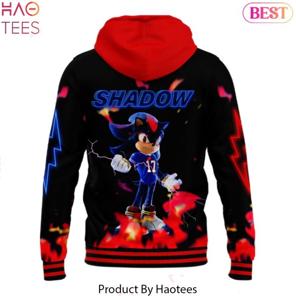 Buffalo Bills Sonic 3 Shadow The Hedgehog Hoodie