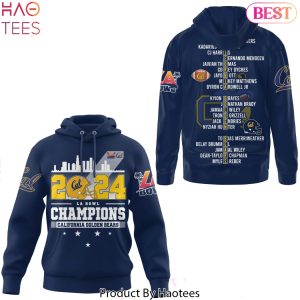 California Golden Bears 2024 LA Bowl Champions Design Hoodie