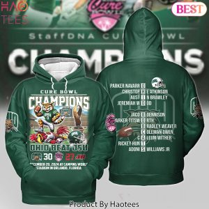 Cure Bowl Champions Ohio Bobcats Design Hoodie