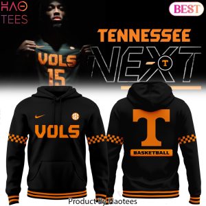 Dark Mode Tennessee Volunteers Basketball Design Hoodie