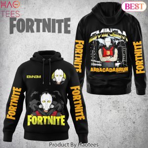 Fortnite Abracadabra – Eminem Design Hoodie – Black