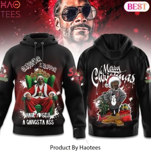 Gangster Wrapper Snoop Dogg Merry Christmas Hoodie