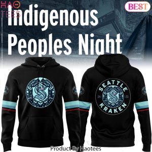 Indigenous Peoples Night Black Seattle Kraken Hoodie