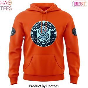Indigenous Peoples Night Seattle Kraken Orange Hoodie