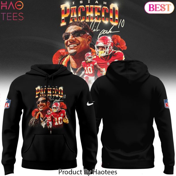 Isiah Pacheco Kansas City Chiefs Signature Hoodie