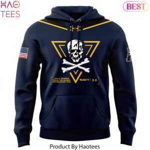 Jolly Rogers Navy Midshipmen Special Design Hoodie