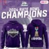 Rate Bowl Champions K-State Kansas State Wildcats Design Black Hoodie