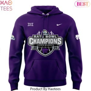 Kansas State Wildcats Football Rate Bowl Champions Design Hoodie