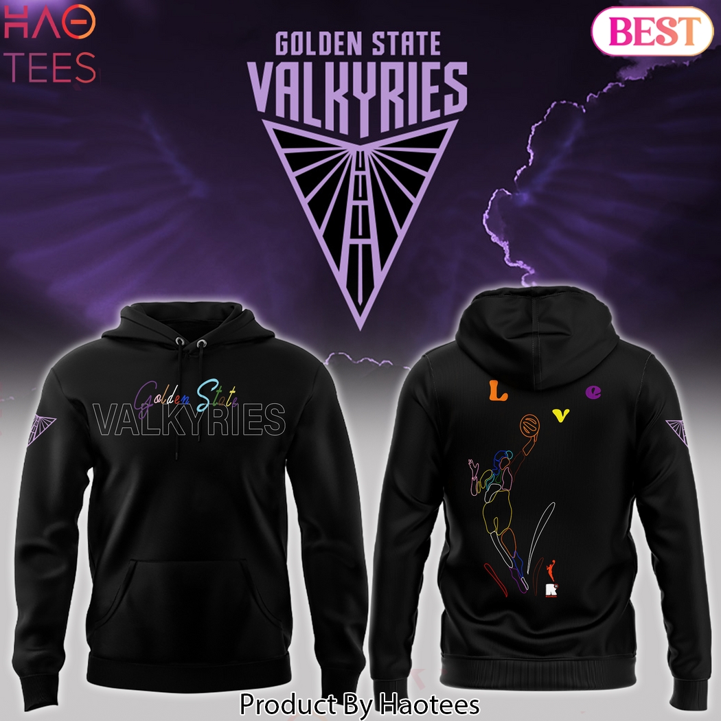 Love Golden State Valkyries Basketball Special Logo Hoodie Love Golden State Valkyries Basketball Special Logo Hoodie