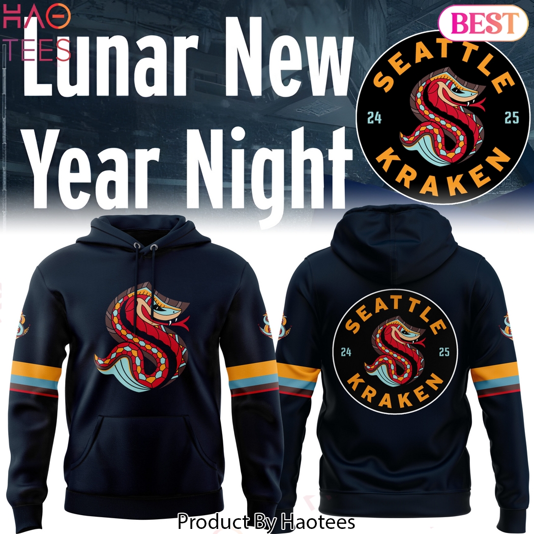Lunar New Year Night Seattle Kraken Hoodie Lunar New Year Night Seattle Kraken Hoodie
