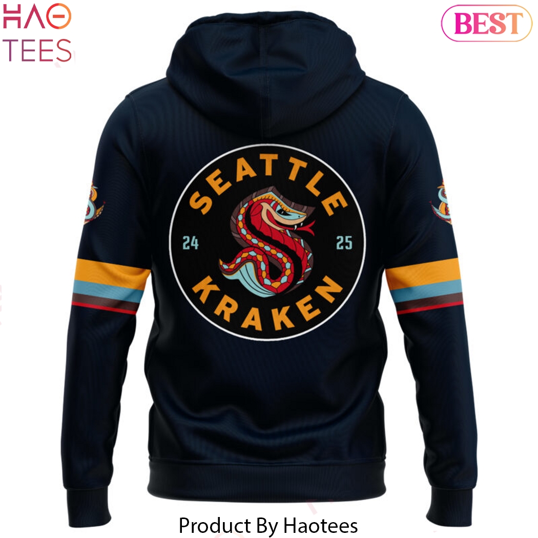 Lunar New Year Night Seattle Kraken Hoodie Lunar New Year Night Seattle Kraken Hoodie