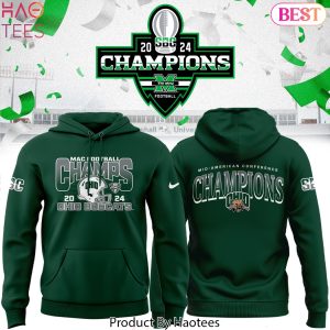 Mac Champions Ohio Bobcats Football Design Hoodie