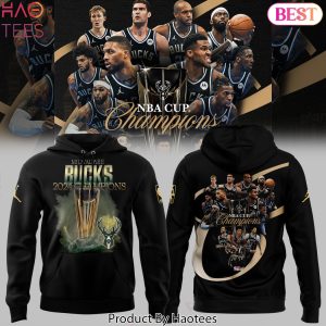 Milwaukee Bucks Champions NBA Cup 2024 Design Hoodie