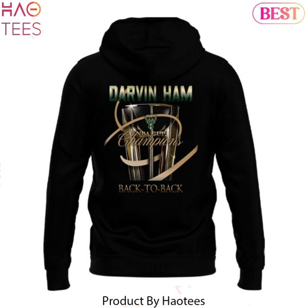 Milwaukee Bucks Darwin Ham Champions NBA Hoodie