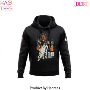 Milwaukee Bucks Malik Beasley  Basketball Hoodie – Black