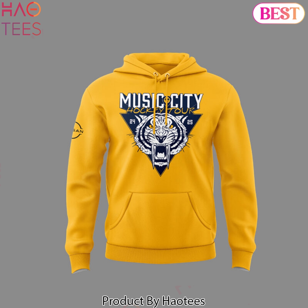 Music City Hockey Tour Nashville Predators Design Hoodie Music City Hockey Tour Nashville Predators Design Hoodie