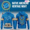 Native American Heritage Detroit Lions Design Hoodie