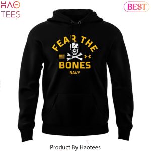 Navy Midshipmen Sluggers 103 Fear The Bones Hoodie