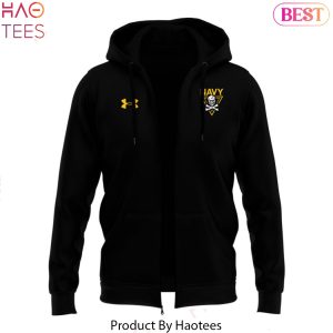 Newberry Navy Midshipmen Coach Brian Design Zip Hoodie