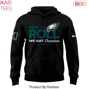 NFC East Division Champions Philadelphia Eagles Design Black Hoodie