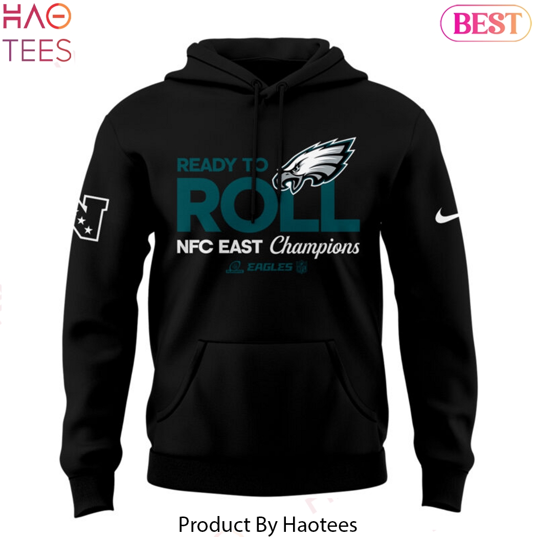 NFC East Division Champions Philadelphia Eagles Design Black Hoodie NFC East Division Champions Philadelphia Eagles Design Black Hoodie
