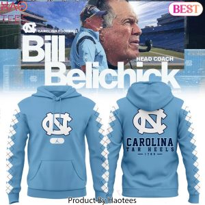 North Carolina Tar Heels Head Coach Bill Belichick Hoodie