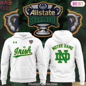 Notre Dame Fighting Irish Football Sugar Bowl Design Hoodie