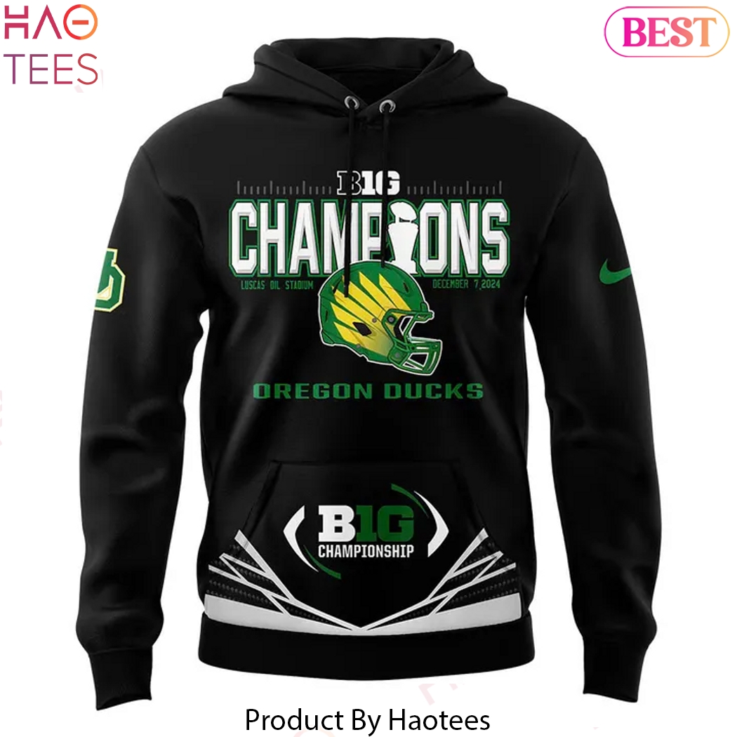 Oregon Ducks - First Season In The Big Ten Quack Attrack Hoodie Oregon Ducks - First Season In The Big Ten Quack Attrack Hoodie