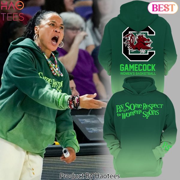 Pay Some Respect To Women Sports South Carolina Gamecocks Women Basketbal Hoodie