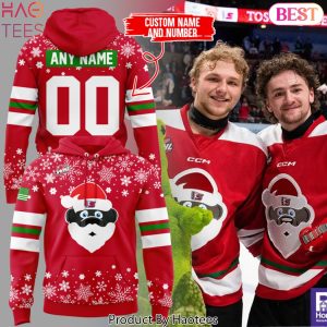 Personalized Merry Christmas Spokane Chiefs Hoodie – Red
