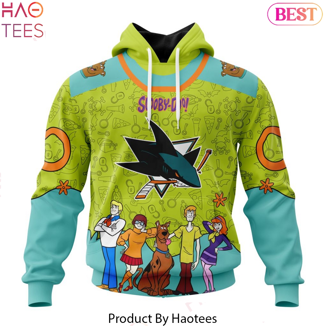 Personalized Scooby-Doo x San Jose Sharks Design Hoodie Personalized Scooby-Doo x San Jose Sharks Design Hoodie