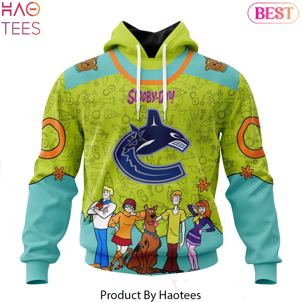 Personalized Scooby-Doo x Vancouver Canucks Design Hoodie Personalized Scooby-Doo x Vancouver Canucks Design Hoodie