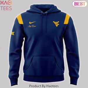 Personalized West Virginia Mountaineers Football Coach Rich Rodriguez Hoodie