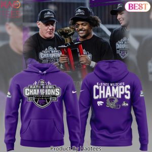 Rate Bowl Champions K-State Kansas State Wildcats Design Hoodie