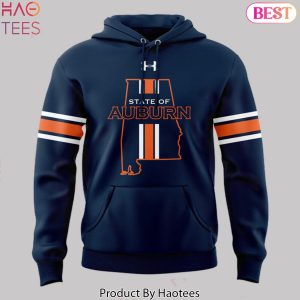 State Of Auburn Tigers Football Special Logo Hoodie