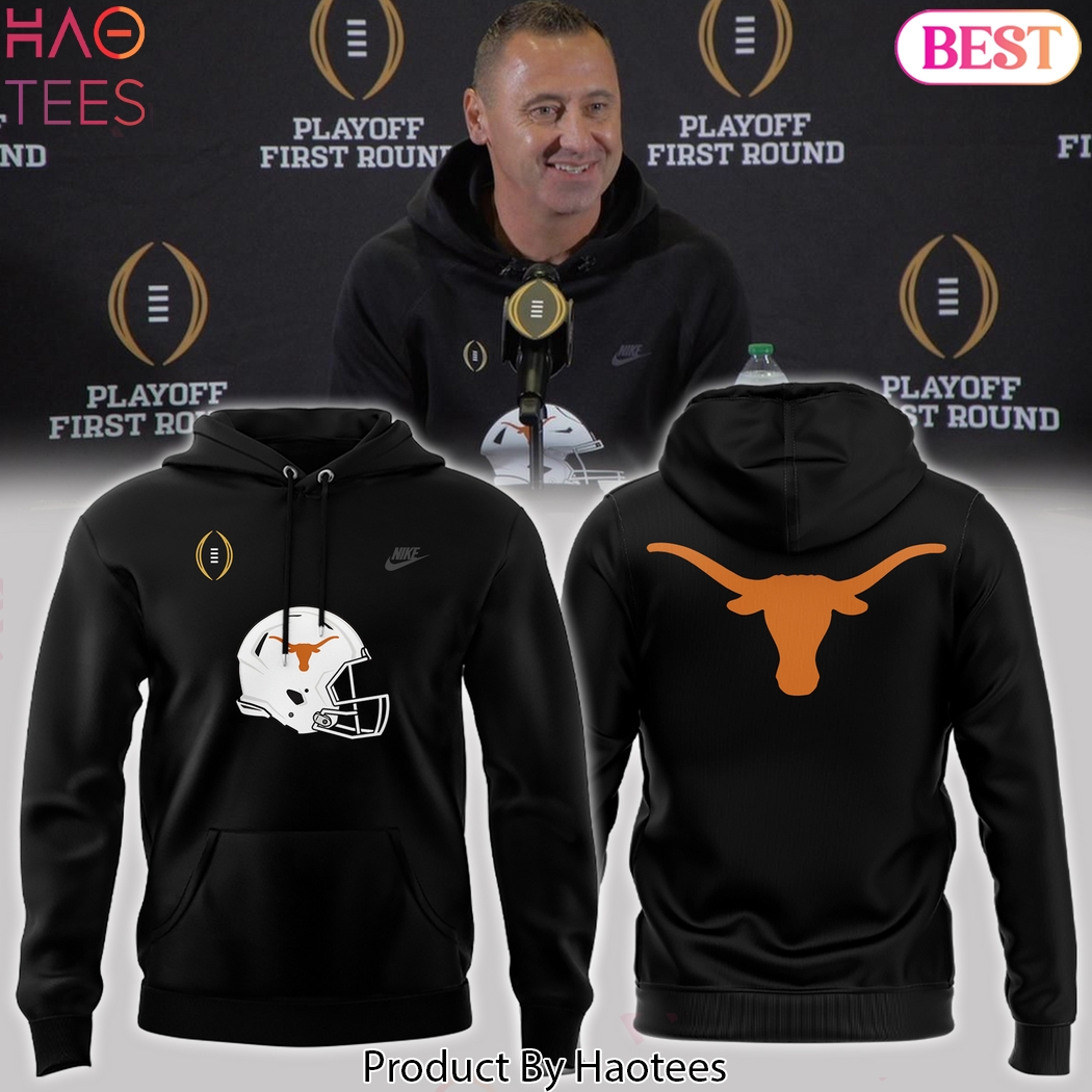 Texas Longhorns x Coach Steve Sarkisian Hoodie Texas Longhorns x Coach Steve Sarkisian Hoodie