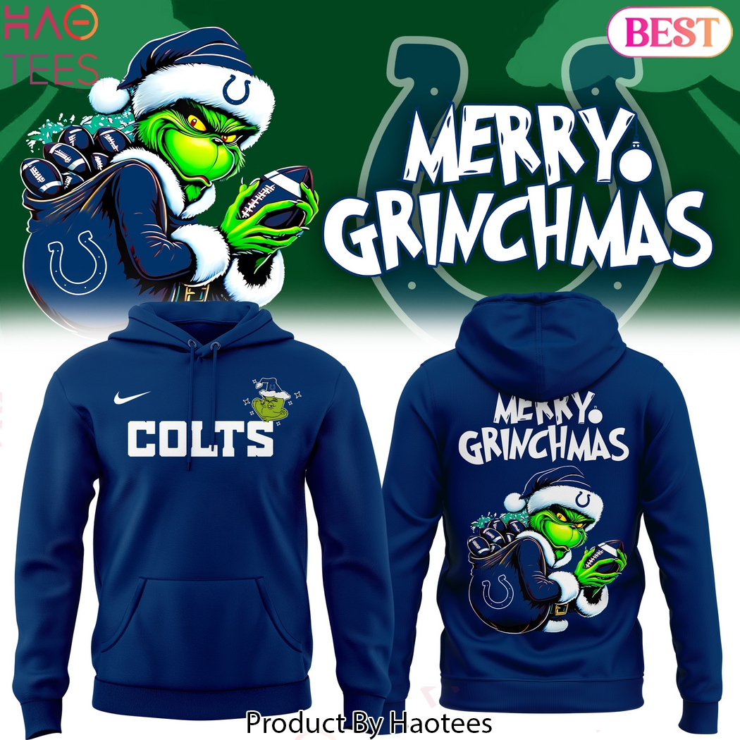 The Grinch Merry Grinchmas Indianapolis Colts Hoodie The Grinch Merry Grinchmas Indianapolis Colts Hoodie