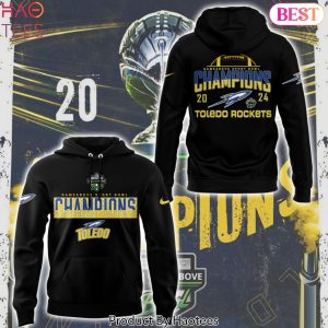 Toledo Rockets Football GameAbove Sports Bowl Champions Design Black Hoodie Toledo Rockets Football GameAbove Sports Bowl Champions Design Black Hoodie