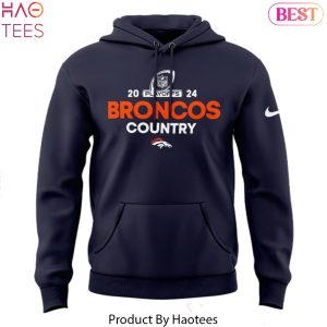2024 Playoffs Denver Broncos Country Design Hoodie
