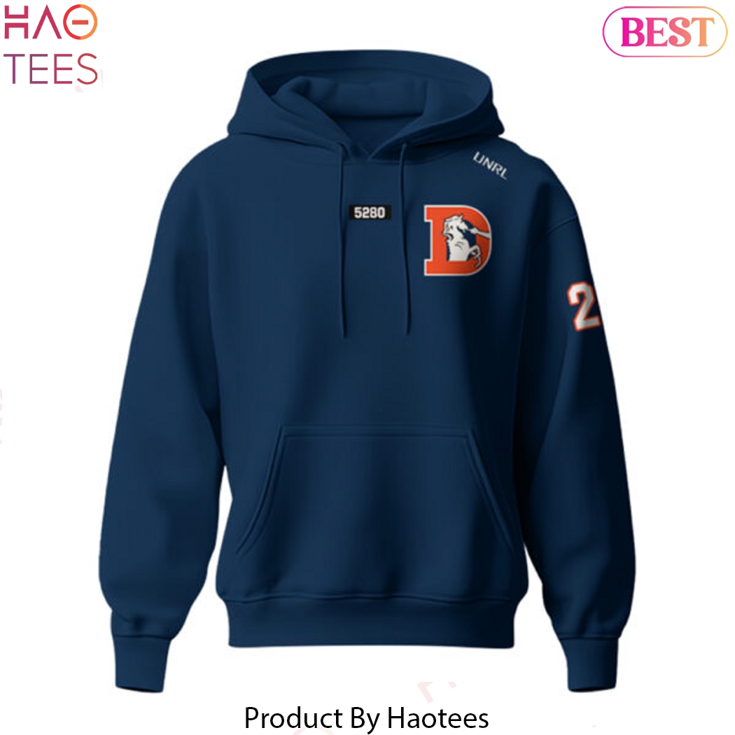 2025 Denver Broncos Football Deisgn Blue Design Hoodie 2025 Denver Broncos Football Deisgn Blue Design Hoodie