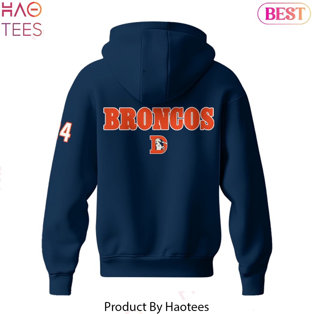 2025 Denver Broncos Football Deisgn Blue Design Hoodie 2025 Denver Broncos Football Deisgn Blue Design Hoodie