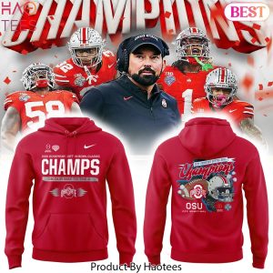 2025 Goodyear Cotton Bowl Classic Champs On Our Way To The A Ohio State Buckeyes OSU CFP Semifinal Design Hoodie
